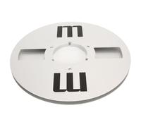 Akozon Bobine de Bande Vide 1/4 10 Pouces - Bobine Ouverte Universelle en Alliage d'aluminium pour Lecteurs de Bande à - d'enregistrement Haute Résistance pour une qualité Sonore Améliorée