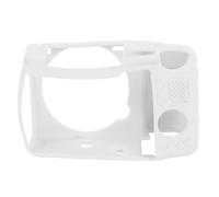 Akozon Bodeau de Protection de la Caméra en Silicone Idéal pour Les Amateurs de Photographie Vlogs ZVE10 M2 (White)