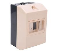 Akozon Boîte à Disjoncteurs, Boîtier ABS avec Fonction de Rejet | Ignifuge, facile à installer, à porter et, compatible avec GV2 MC02 et GV2 ME, 140 x 90 x 85 mm