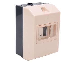Akozon Boîte à Disjoncteurs, Boîtier ABS avec Fonction de Rejet | Ignifuge, facile à installer, à porter et, compatible avec GV2 MC02 et GV2 ME, 140 x 90 x 85 mm