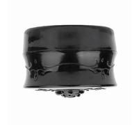 Akozon Boîte de Distributeur en Poudre en liberté Rouge en Rose Vintage avec Puce Bouffée - étui Cosmétique Portable pour le Maquillage et les Soins de la Peau (BLACK)