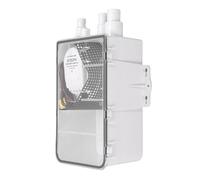 Akozon Boîte de Pompe de Puisard de Douche Marine, pour Camping-car, Bateaux, Système Propre et Sec à Haut Drainage 600GPH