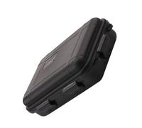 Akozon Boîtier étanche de Protection Contre Les Chocs pour Petits Objets, | Boîte de rangement extérieure en plastique, étui scellé antichoc pour voyage, usage domestique, noir, Orange