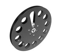 Akozon Bouchette Vide en Alliage en Aluminium de Haute qualité 1/4 Pouce 7 Pouces (BLACK)