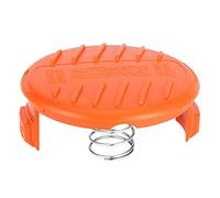 Akozon Bouchons de Bobine de Remplacement et Ressorts pour Les Frottissants RC-100-P - 4 Capuchons et 4 Ressorts pour Une Installation Facile (Orange)