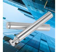 Akozon Boulons de Montage Creux en Verre en Acier Inoxydable, 4 Pièces pour Panneaux, Miroirs et écrans-Fixation Antirouille et Stable (19 * 120mm)