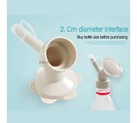 Akozon Bouteille à Double Tête SPEAU - Convertisseur de Bouteille en Plastique pour Les Modes de Soins, de Pulvérisation et de Versement sans Effort pour Les Plantes Intérieures (Blue)