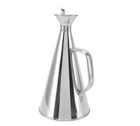 Akozon Bouteille Distributrice d'huile en Acier Inoxydable 304 - Pot d'huile de Cuisson Anti-fuite pour Usage Domestique, Réservoir de Stockage de Sauce Soja élégant avec Poignée Confortable