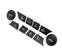 Akozon Bouton de Climatisation, Remplacement du Bouton de Réglage du Volume du Bouton D'évent D'air pour W204 CLS Matte