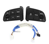 Akozon Boutons de Commande au Volant Bouton Multifonctionnel Interrupteur de Volume Multimédia du Régulateur de Vitesse pour Sportage SL 2010-2015