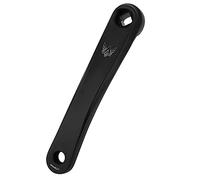 Akozon Bras de manivelle de vélo - 170 mm - En alliage d'aluminium - Gauche - Chaîne unique - Manivelle de vélo - Outil de réparation pour vélo, VTT, vélo de route