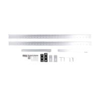 Akozon Brassets de Montage D'inclinaison de Panneau Solaire 41 Pouces, Alliage D'aluminium pour RV, Yacht, Toit en Bateau et Installation au Sol, Support et Support de Panneau Solaire
