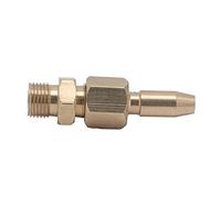 Akozon Buse de Fontaine Réglable en Laiton pour Arroseur de Jardin et d'étang - Tête de Pulvérisation Polyvalente pour de Superbes Affichages d'eau dans les Parcs et les Maisons (1 minute 1/8)