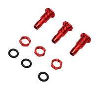 Akozon Buse de Vidange en Alliage D'aluminium, Performance Fiable (M8 Red) | Finition, facile à connecter, empêche la surchauffe