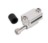 Akozon Butée de Pédale D Embrayage Universelle, Plaque Support en (Silver)