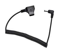 Akozon Câble Adaptateur D Tap Mâle vers 5,5 X 2, Mm à Angle Droit, Connecteur d'alimentation CC de Type B pour Batterie à Montage V, Contacts Plaqués Or pour équipement de Caméra