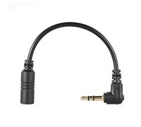 Akozon Câble Adaptateur de Microphone, 13cm, pour Smartphone, Téléphone Portable, Convertisseur de Micro, PC, Ordinateur, Appareil Photo DSLR