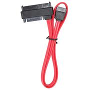 Akozon Câble Adaptateur SAS 29 Broches vers 7 Broches de 0,5 M avec Connecteur d'alimentation 15 - Cordon Convertisseur Léger et Compact pour des Connexions Faciles au Disque Dur