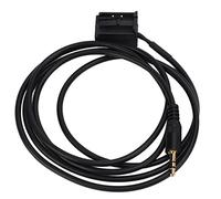 Akozon Câble Audio Auxiliaire, Câble de Convertisseur de Prise Audio Auxiliaire de 3,5 Mm pour Opel Agila CD30 CDC 40 Opera DVD 90 CD70 Navi
