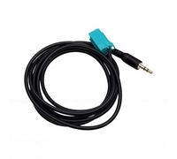 Akozon Câble D'entrée Audio Stéréo AUX 3,5 Mm, avec Gaine en PVC et âme en Cuivre, pour, Espace, Twingo et (2005 à 2010)