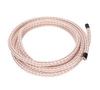 Akozon Câble d'interconnexion HiFi en Cuivre OCC 24 Cœurs, Câble 12TC, pour équipement de Son et d'imagerie de qualité Supérieure, 2.5m/8,2 Pieds