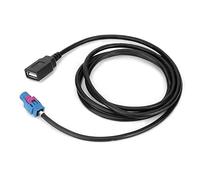 Akozon Câble USB hôte, écran de contrôle d'hôte de Voiture Durable câble USB écran hôte de Voiture Noir Ligne USB adaptée pour 308308s 408 Citroen RCC