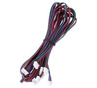 Câbles de Connexion de Moteur,Akozon 5pcs PH2.0-XH2.54 Femelle Connecteur Câble pour Nema16 Nema17 Stepper Motor