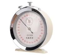 Akozon Cadran Rond du Chronomètre Mécanique - Timer du Nombre de Sports de 60 Secondes avec échelle 0,2 S pour Les Expériences de Course, de Cyclisme et de Physique