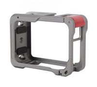 Akozon Cadre de Caméra d'action Cadre de Protection en Aluminium Boîtier de Cage en Alliage pour la Caméra 13 avec Un Support à Chaussures Froids et 1/4 Port à Vis