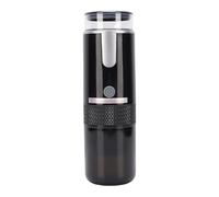 Akozon Cafetière Portable avec Batterie Rechargeable | Conception compacte, nettoyage facile, convient au café moulu, présente un extérieur anti-saleté, adapté aux voyages