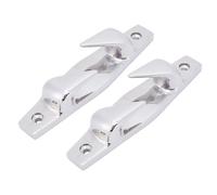 Akozon Cales d'arc de Bateau en Acier Inoxydable 316 de qualité Marine, Taquets de Quai Polis Miroir pour Amarrage de Pont de Yacht avec Structure Robuste