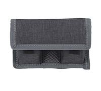 Akozon Camera Battery Bag, Nylon Camera Battery Pouch Holder Memory Card Case for LP E6 LP E8 LP E12 LP E10 NP FW50 en EL14 en EL15 NP FW100 NP W235 NP F550