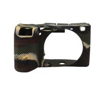 Akozon Caméra de la Caméra Couverture de en Silicone Souple pour A6700 APPIRAGE ARRAGNE PECIL (Camouflage Vert)