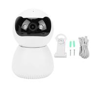 Akozon Caméra de sécurité 1080P HD, Grand Angle 355 °, Détection de Mouvement, pour Animaux de Compagnie, Nounou, bébé