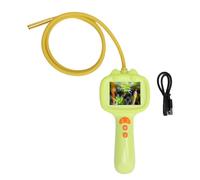 Akozon Caméra Endoscopique 2MP 1080P, écran IPS 2,4 Pouces, Lentille étanche IP67, Rechargeable, avec Lumière, pour L'exploration en Extérieur