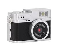 Akozon Caméra Numérique 1080p 20MP 0,96 Pouce Small Keychain Video CamCrorder pour Prendre des Photos à Vélo d'escalade en Montagne (Black)