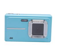 Akozon Caméra Numérique 1080p HD 48MP Autofocus 16x Zoom APPACER Anti-Shake Compact avec écran LCD de 2,4 ", Appareil Photo de Voyage Portable pour la Photographie (Blue)