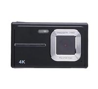 Akozon Caméra Numérique 48MP 1080p Enregistrement Vidéo 5X Zoom Digital AF pour la Fête de Voyage étudiant (Black)