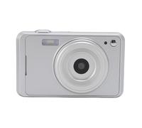 Akozon Caméra Numérique 4K 64MP 16x Zoom Numérique AF Focus Automatique Afficher 2,8 Pouces Caméra Vidéo avec Lumière de Remplissage LED (Silver)