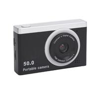 Akozon Caméra Numérique Auto Focus Compact Small avec Arrière Arrière Deux 8X Écran TFT de 2,4 Pouces de Zoom Numérique pour la Photographie (Black)