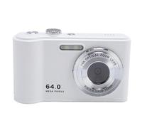 Akozon Caméra Numérique de 2,8 Pouces 64 MP Photo 4K Enregistrement Vidéo Caméra étudiante pour la Photographie de Diplôme de Voyage (White)