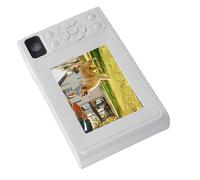 Akozon Caméra Portable 48 MP Double Objectif, Caméra Rétro à Mise au Point Automatique pour la Maison et L'extérieur, Zoom Numérique 8X, écran HD 2,4 Pouces