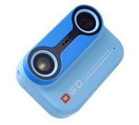 Akozon Caméra sous-Marine 9.8ft Plume Rain Proof 2K 26MP Double Lens 10x Zoom sous-Marine Caméra Vidéo avec écran HD pour Plongée en Apnée (Blue)