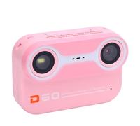 Akozon Caméra sous-Marine 9.8ft Plume Rain Proof 2K 26MP Double Lens 10x Zoom sous-Marine Caméra Vidéo avec écran HD pour Plongée en Apnée (Pink)