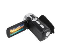 Akozon Caméra Vidéo 4K, Caméscope 64mp HD WiFi, écran Rotatif de 3 Pouces, Enregistreur Vidéo Numérique avec Lumière de Remplissage LED pour Voyage