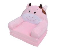 Akozon Canapé Pliable pour Enfants, canapé Pliant pour Enfants pour Garçons et Filles Chambre canapé Pliant Vache Rose Dessin animé Mignon Doux et Confortable pour Les Enfants (2 Couches)