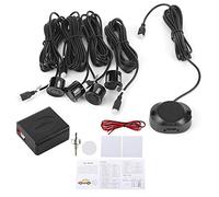 Akozon Capteur de stationnement Capteurs de parking Système radar de recul Kit d'aide au recul avec alerte d'alarme sonore