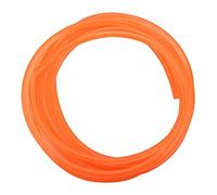 Akozon Ceinture Ronde en Polyuréthane, Courroie de Transmission en Polyuréthane PU lisse orange pour transmission(8mm*5m)