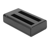 Akozon Chargeur de Batterie Compatible avec la Batterie de Caméra d'action Panoramique One X2 avec Chargeur à 2 Canaux