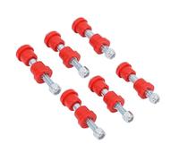 Akozon Chariot à Ressort à Feuilles Arrière avec Remplacement des Manches, adapté au médaillé Ezgo TXT 1994, Kit à Ressort avec écrou à Vis 00665 G9, Kit Arrière de la Bague DS Inclus (Rouge)